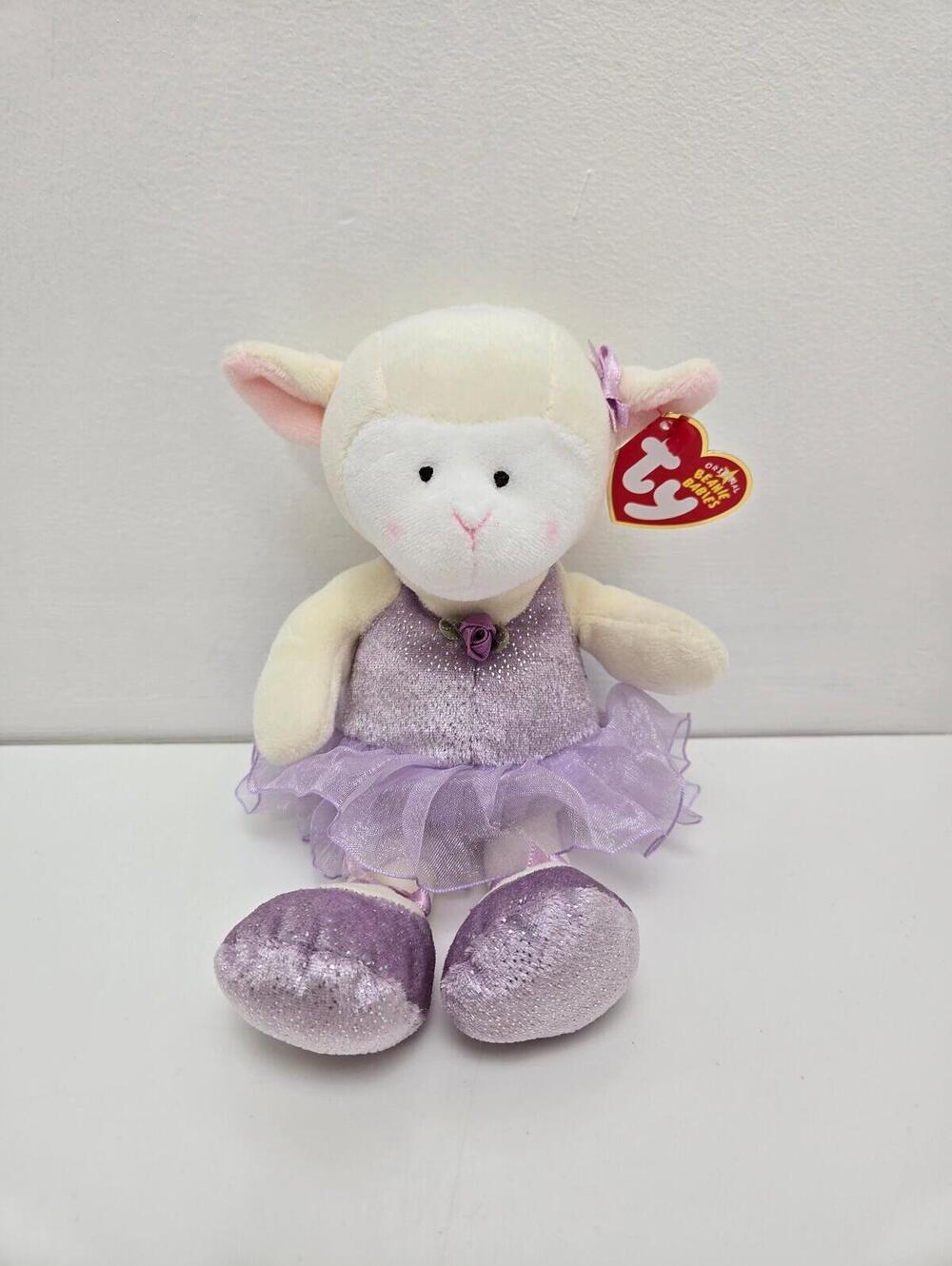 Ty Beanie Baby “Arabesque” the Ballerina Lamb  (8.5 inch)